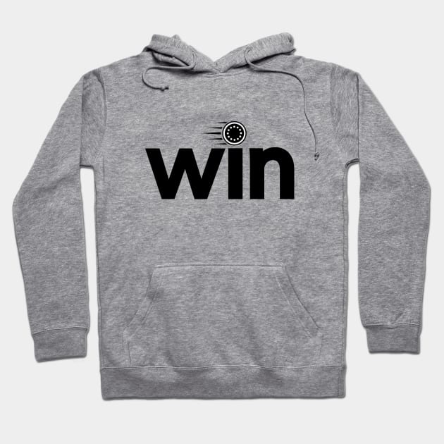 Win winning artistic design Hoodie by DinaShalash